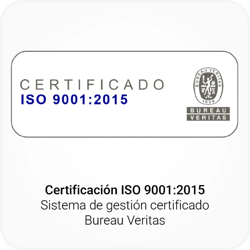 Certificación de Calidad ISO 9001 - 2015 - Bureau Veritas para Halcones Escuela de Aviación