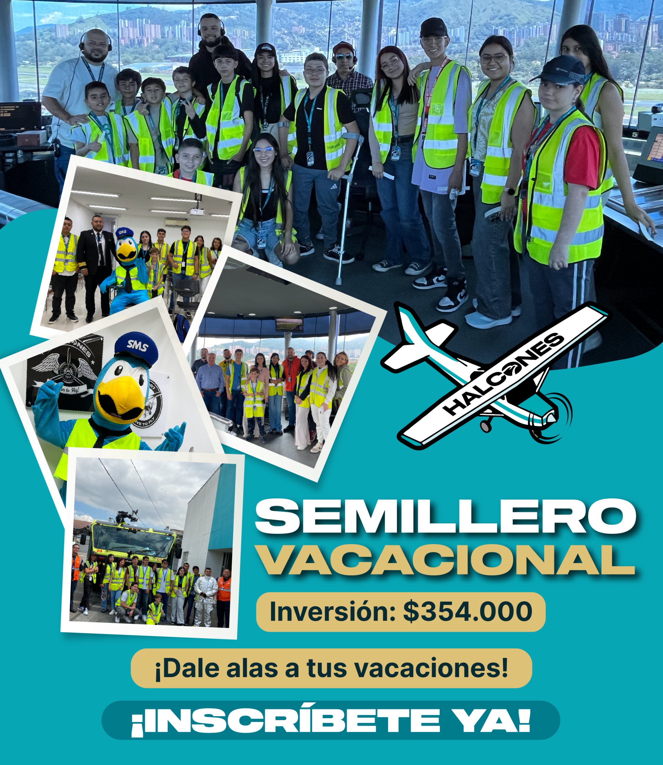 Semillero vacacional Halcones Aviation School