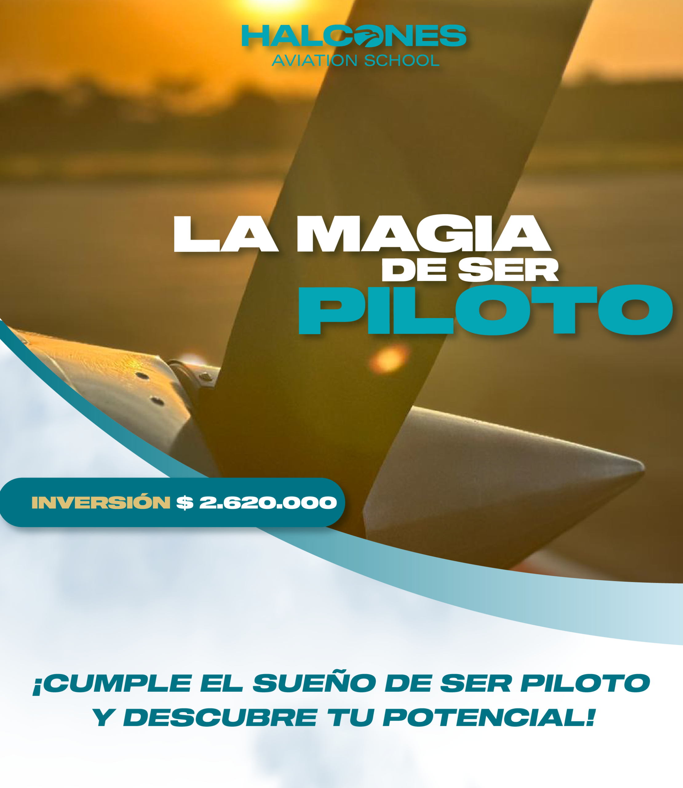 La magia de ser piloto Halcones Aviation School