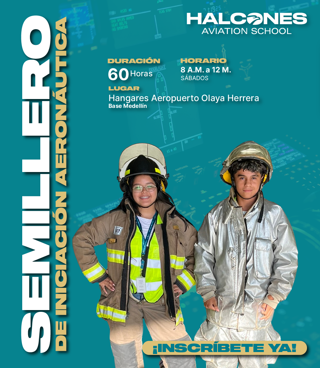 Semillero de iniciación aeronáutica Halcones