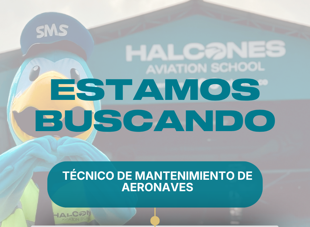 Vacante TMH Halcones Aviation School base Cartago